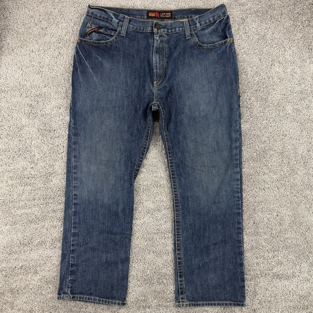 Ariat FR Jeans Men 40x30 M4 Relaxed Boot Work Pant Western Cowboy